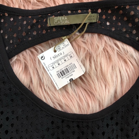 Beautiful Sfera Black Eyelet Dress - Picture 6 of 8